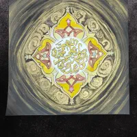 نقاشی|تابلو، نقاشی، عکس|تهران, امام زاده عبدالله|دیوار