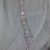 پرده دوخته شده حریر بزرگ|پرده، رانر، رومیزی|گرگان, |دیوار