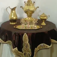 سماور همراه سرویس