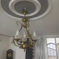 لوستر برنج طرح مشعل