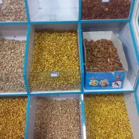 قفسه ودکور آجیل وخشکبار فروشگاهی