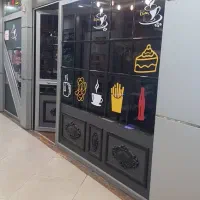 ۴۰ متر کافه رستوران با لوازم و دکور