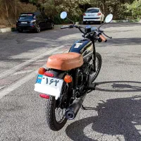 هوندا ۱۲۵ استارتی کاستوم|موتورسیکلت|تهران, پردیسان|دیوار