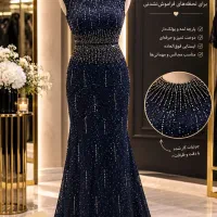 لباس مجلسی سنگ دوزی