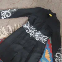 مانتو مروارید دوزی کار دست