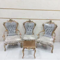 مبل سلطنتی مدل افسون ۹ نفره با عسلی|مبلمان خانگی و میز عسلی|رامسر, |دیوار