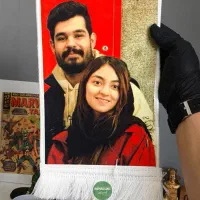 تابلو فرش با عکس دلخواه شما