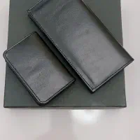 ست چرم کیف پول و جاکارتی