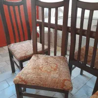 میز وصندلی غذاخوری۴نفره|میز و صندلی غذاخوری|گلستان (تهران), |دیوار