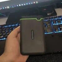 هارد اکسترنال 1ترابایت مدل transcend زد ضربه|قطعات و لوازم جانبی رایانه|پردیس, فاز ۱۱|دیوار