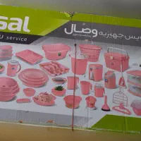 سرویس پلاستیکی کامل وصال سفید|ظروف نگهدارنده، پلاستیکی، یک‌بارمصرف|مشهد, گلبرگ شمالی|دیوار