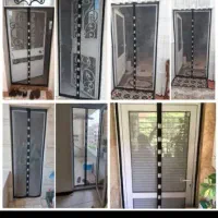 انواع پردهای مغناطیسی‌ طلقی،مشمبایی توری (مگنتی)|پرده، رانر، رومیزی|تهران, عبدل‌آباد|دیوار