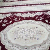 دوجفت فرش ماشینی نگین مشهد پرگوشت سالم