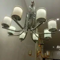 لوستر. پروفیلی. مدرن. آبکاری|لوستر و چراغ آویز|تهران, شادآباد|دیوار