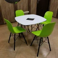 صندلی پلاستیکی پلیمری ونشکن ومیز پایه فلزی|صندلی و نیمکت|دزفول, |دیوار