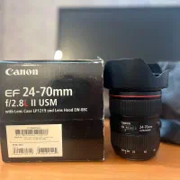 لنز کانن ۲۴-۷۰ Canon EF 24-70mm f/2.8L II|دوربین عکاسی و فیلم‌برداری|اهواز, کوروش|دیوار