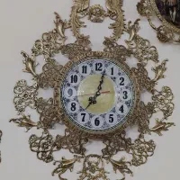 ساعت دیواری برنز برنزی