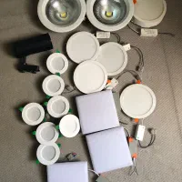 ال ای دی و لامپ سقفی و پروژکتور