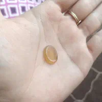 نگین انگشتر عقیق عسلی فردوس