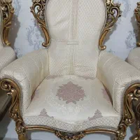 مبلمان سلطنتی ۷ نفره|مبلمان خانگی و میز عسلی|صدرا-فارس, فاز ۱|دیوار