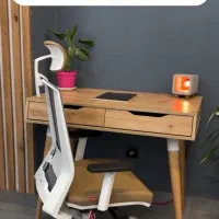 میز مطالعه و کتابخونه چرخشی