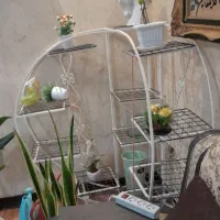 استند گلدان فلزی|گل و گیاه طبیعی|اهواز, کیان اباد|دیوار