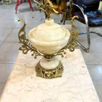 شکلات خوری برنز با سنگ مرمر درجه یک