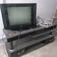 تلویزیون ال جی با میز و گیرنده دیجیتال