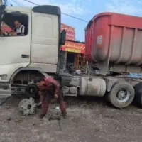 لاستیک هات 24.5کامیون تیوبلس رینگ  22..2|قطعات یدکی و لوازم جانبی|قزوین, |دیوار