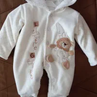 کاپشن خزدار نوزادی پسرانه