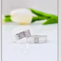 حلقه ست و حلقه تک نقره|جواهرات|اندیمشک, |دیوار