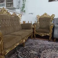 مبل سلطنتی ۷نفره|مبلمان خانگی و میز عسلی|سنندج, |دیوار