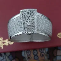 دستبند زنانه نقره بسیار شیک و زیبا