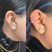 پیرسینگ همه‌ی نقاط بدن بدون درد