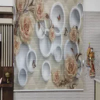 زبرا باطرح دلخواه فروش ۸ ماهه|پرده، رانر، رومیزی|زنجان, |دیوار