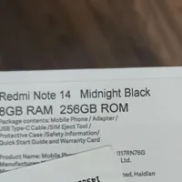 شیائومی Redmi Note 14 با حافظهٔ ۲۵۶ گیگابایت|موبایل|مشهد, کشاورز|دیوار