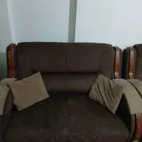 مبل ۷ نفره سالم|مبلمان خانگی و میز عسلی|لاهیجان, حاجی آباد|دیوار