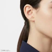 گوشواره طلا 18عیار بخیه ای