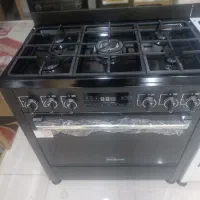 اجاق گاز 5شعله  صفحه لعاب و صفحه استیل بریموند|اجاق گاز و لوازم برقی پخت‌وپز|نسیم‌شهر, |دیوار