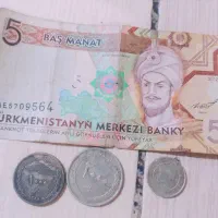 اسکناس ترکمنستان سکه کلمبیا