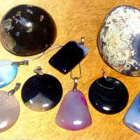 گردن آویز سنگ اصل عقیق سلیمانی|جواهرات|بوشهر, |دیوار