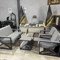 مبلمان آگهی شیوان کنفرانس ۶ نفره قهوه ای|دفتر کار|بندر انزلی, کوی بهار|دیوار