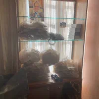 مبل بوفه وکتابخونه در حد نو