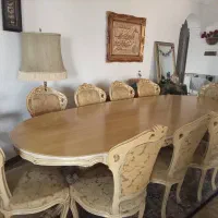 میز ناهارخوری ۱۲ نفره و مبلمان کلاسیک ۷ نفره|میز و صندلی غذاخوری|تهران, سعادتآباد|دیوار