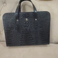 کیف اداری چرم برند منط