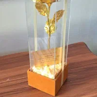 گل با روکش طلا