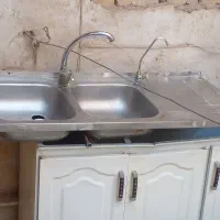 کابینت فلزی ۳ متر دیواری وزمینی همراه باسینک وشیر|مصالح و تجهیزات ساختمان|آران و بیدگل, |دیوار