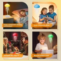 چراغ خواب عروس دریایی معلق شارژی|چراغ خواب و آباژور|اصفهان, جامی|دیوار