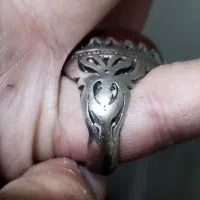 انگشتر تخصیص یمنی با دستبند قدیمی|کلکسیون اشیاء عتیقه|خرم‌آباد, |دیوار