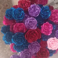 گل شاخه ای باربان|گل مصنوعی|گلستان (تهران), |دیوار